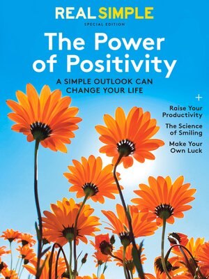 cover image of Real Simple the Power of Positivity
